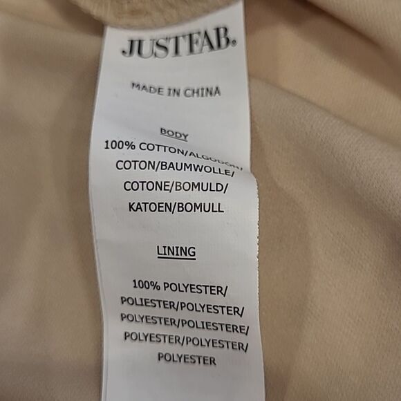 Just fabric sz 1X white eyelet dress with swing skirt, lined - Picture 13 of 13